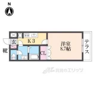 MAISONPINO【1階】の間取り