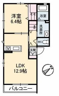 フェリーチェM【2階】の間取り
