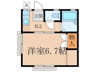 SYCAMORE【1階】の間取り