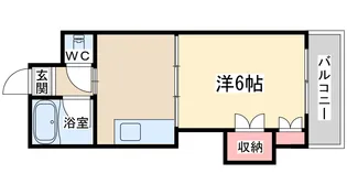 FM Nakazaki 1【10階】の間取り