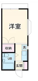 ハツカリコーポ【2階】の間取り
