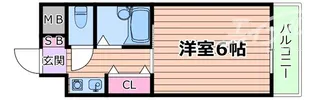 エクセレント上新8【4階】の間取り