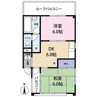 プリムラ浦和II【3階】の間取り