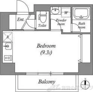 GENOVIA南千住IIIskygarden【7階】の間取り