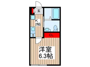 Erfolg新座【1階】の間取り