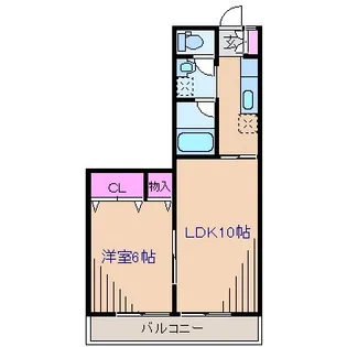 メゾン錦が丘【2階】の間取り