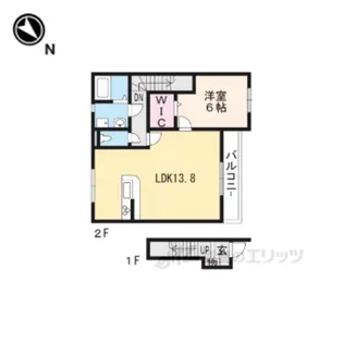 プリズム1【2階】の間取り