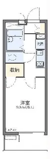 レオパレスエクセルケンFour【3階】の間取り