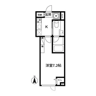 BILLY HOUSE【1階】の間取り