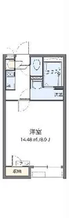 クレイノ櫻 参【2階】の間取り