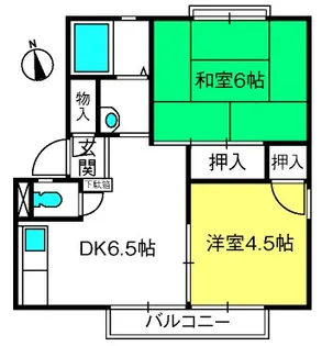 リバーシティー【2階】の間取り