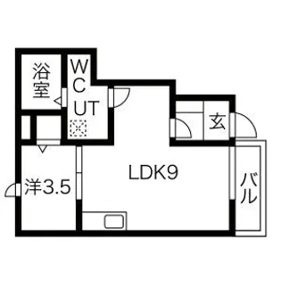 セレスト泉中央II【1階】の間取り