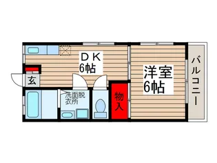 コ-ポエム【2階】の間取り