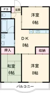 メゾンエスポワール88【3階】の間取り