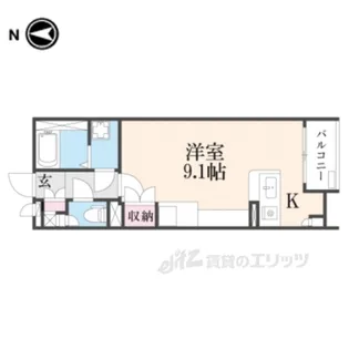 レオネクスト喜望【2階】の間取り