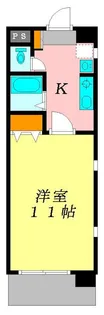 クイーン509【7階】の間取り