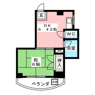 パークサイド7【2階】の間取り