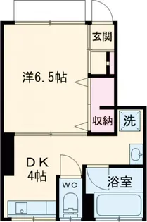 加藤アパート【1階】の間取り