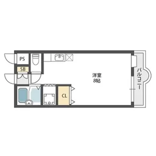 ルーラル北野【1階】の間取り