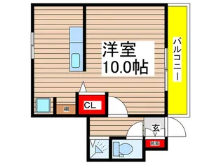 イーストヒル【1階】の間取り