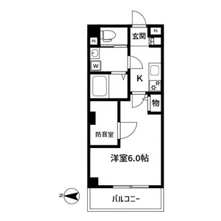 CASA南千住【4階】の間取り
