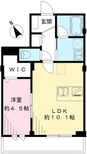 フロール多摩川【2階】の間取り