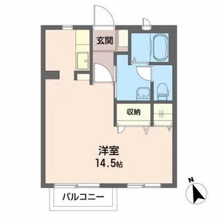 ドミール田池【2階】の間取り