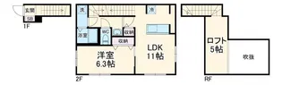 リヒト鎌倉材木座海岸【2階】の間取り