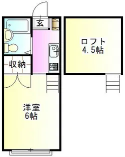 スタイリッシュ976【1階】の間取り