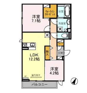Sosia ( ソシア )【1階】の間取り
