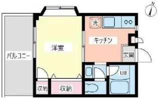 東京アパートメント【3階】の間取り