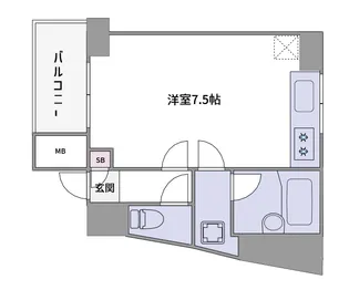 アーデルハイムなにわ【4階】の間取り