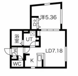 PASEO四谷三丁目 パセオ四谷三丁目【3階】の間取り