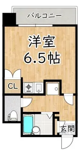 アミューゼ21【4階】の間取り