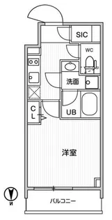 グラシアプレイス錦糸町【4階】の間取り