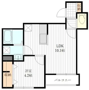 クリザンテーム【2階】の間取り