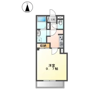 Crestor【1階】の間取り