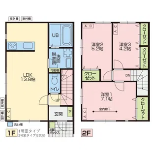 FORESTIA(フォレスティア)の間取り