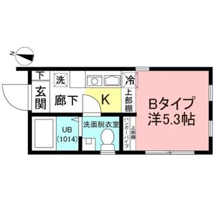 GRACIA KOSUGI【2階】の間取り