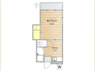 廣瀬ハイツ【2階】の間取り