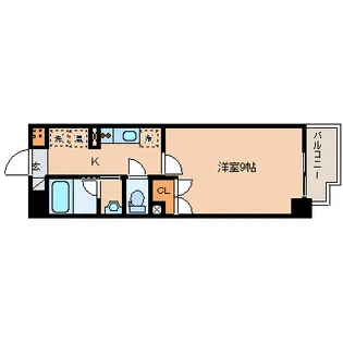 グレイスハイツ新寺【4階】の間取り