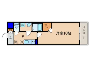 サンシティ草津駅前2号館【6階】の間取り