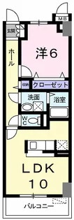 レジデンス神戸【4階】の間取り