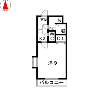 Heim シュワン【2階】の間取り