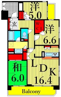ジェイパーク田端【2階】の間取り