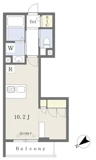 Vita Comoda【3階】の間取り