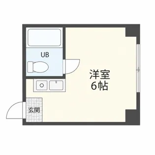 ラビングビル【2階】の間取り