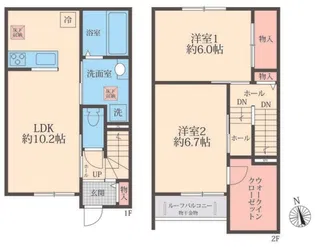 BLOOM COURTの間取り