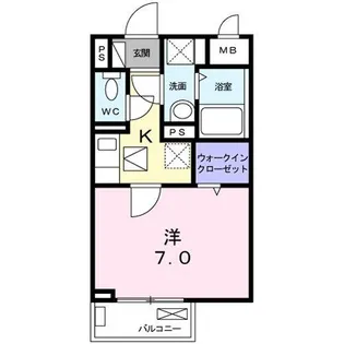 STACK高田馬場【1階】の間取り
