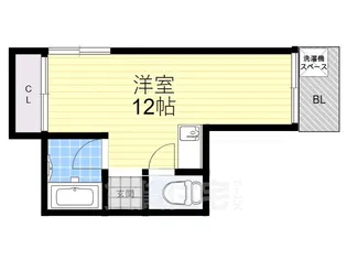 ハーバービュー東神戸【2階】の間取り